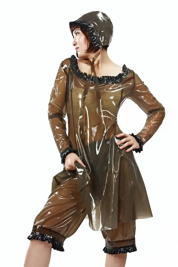 Latex 20 Something Three-Piece Bathing Beauty Outfit Latex 20 Something Three-Piece Bathing Beauty Outfit