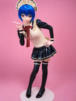 Latex Anime Waitress/Maid Costume Dress Latex Anime Waitress/Maid Costume Dress