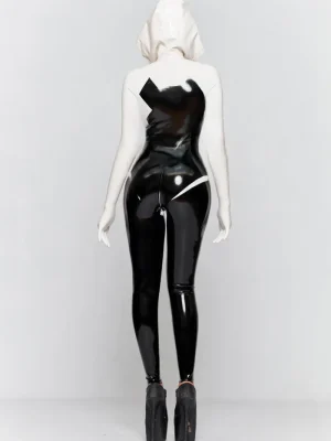 Latex Arachne Spidey Hooded Catsuit Latex Arachne Spidey Hooded Catsuit