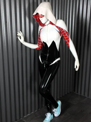 Latex Arachne Spidey Hooded Catsuit Latex Arachne Spidey Hooded Catsuit
