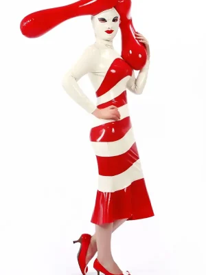 Latex Bang Your Head Dress