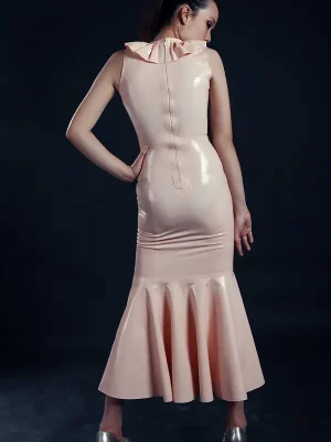 Latex Belle of the Bow Dress