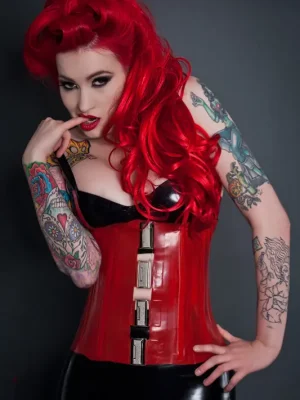 Latex Bette Underbust Corset