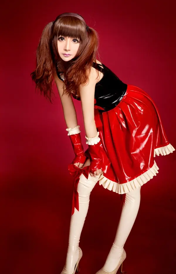 Latex Big Bow Lolita Dress Latex Big Bow Lolita Dress