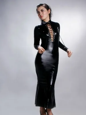 Latex Blackragious! Dress Latex Blackragious! Dress