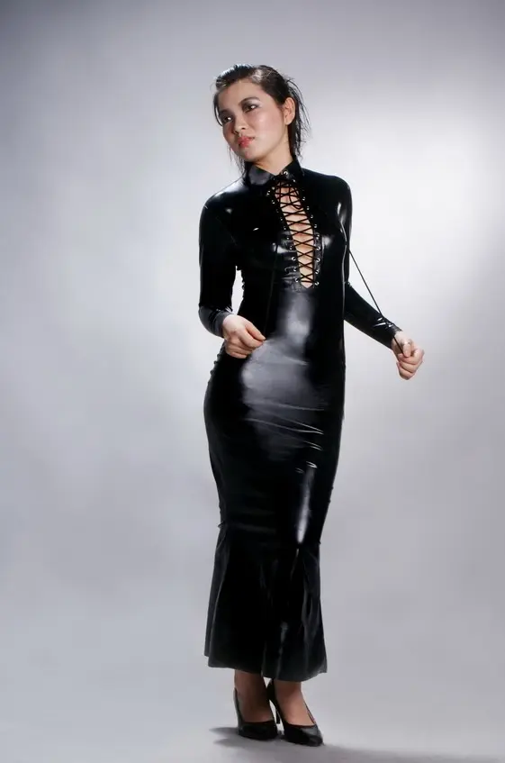 Latex Blackragious! Dress Latex Blackragious! Dress