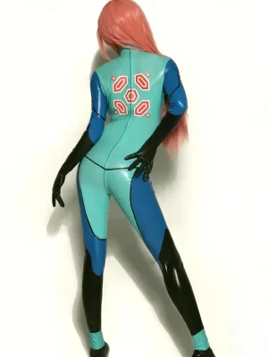 Latex Bodacious Sea Spray Catsuit