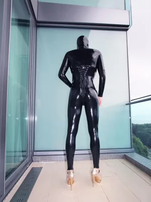 Latex Breast Formula Catsuit Latex Breast Formula Catsuit