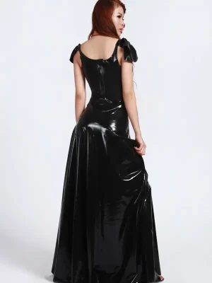 Latex Butterfly Belle Full-length Ball Gown Dress Latex Butterfly Belle Full-length Ball Gown Dress
