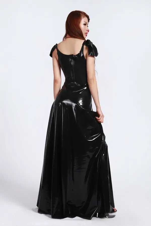 Latex Butterfly Belle Full-length Ball Gown Dress Latex Butterfly Belle Full-length Ball Gown Dress