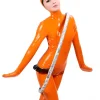 Latex City Slicker Sleeveless Jumpsuit Catsuit