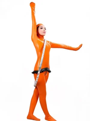 Latex Citrus Cutie Catsuit