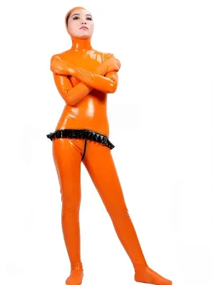 Latex Citrus Cutie Catsuit
