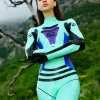 Latex Clipped Trousers