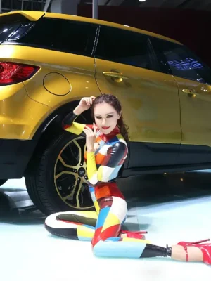Latex Colorful Candy Catsuit Latex Colorful Candy Catsuit