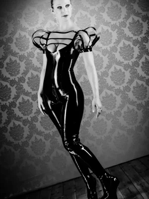 Latex Cressida Formal Catsuit