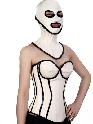 Latex Da Hourglass Effect Corset Latex Da Hourglass Effect Corset