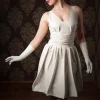 Latex Delilah Frilled Neckline Catsuit