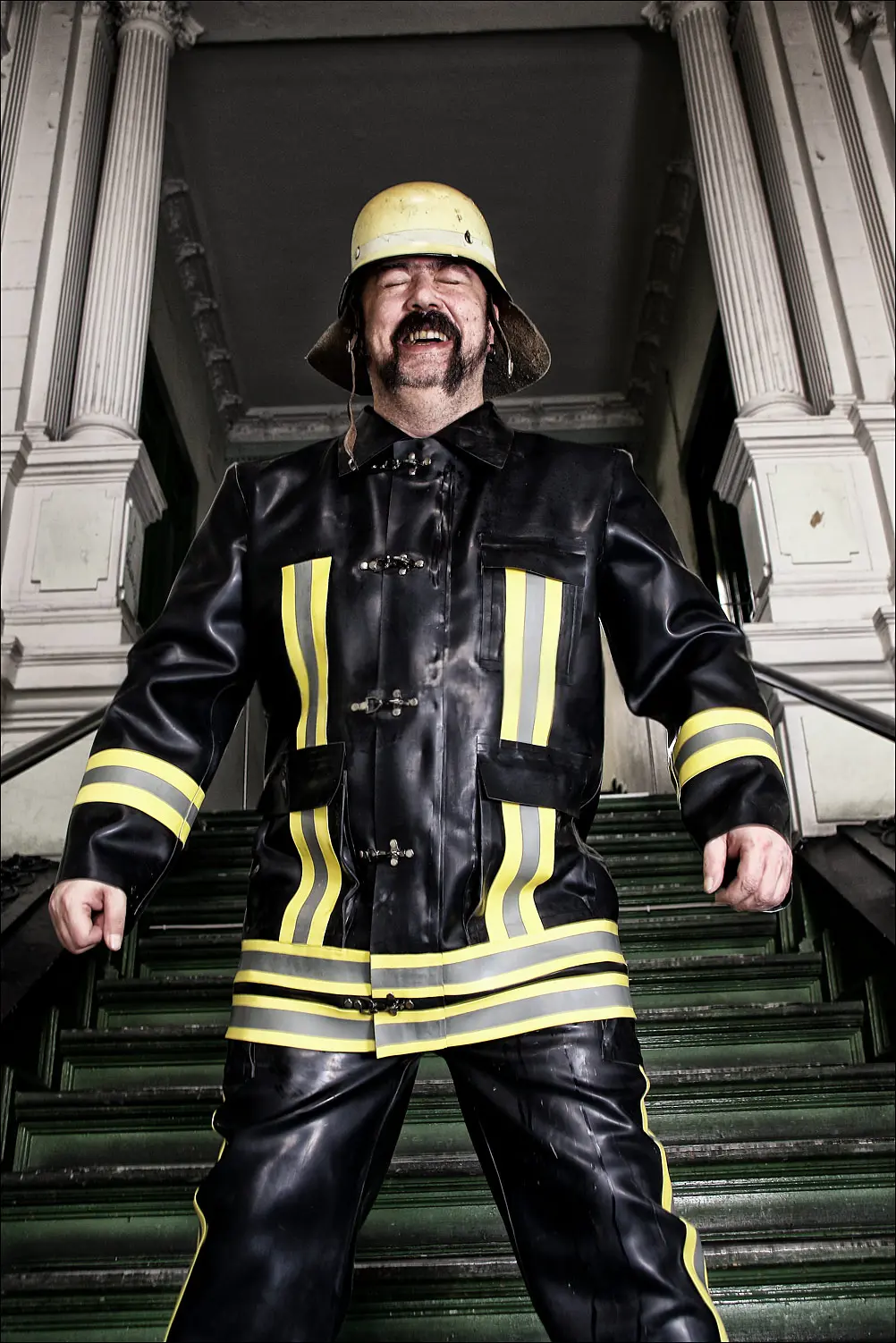 Latex Fire Fighter Uniform Latex Fire Fighter Uniform