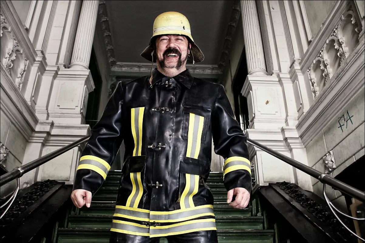 Latex Fire Fighter Uniform Latex Fire Fighter Uniform