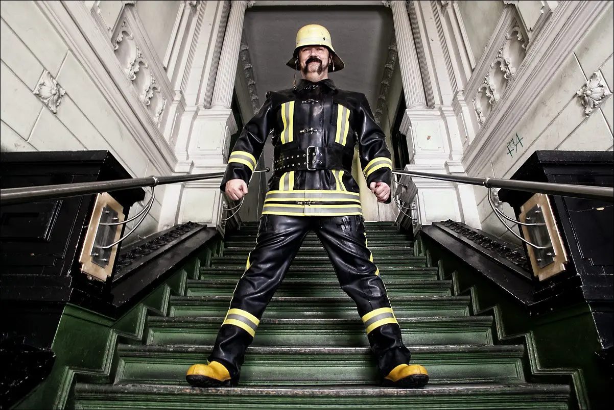Latex Fire Fighter Uniform Latex Fire Fighter Uniform