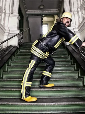Latex Fire Fighter Uniform Latex Fire Fighter Uniform