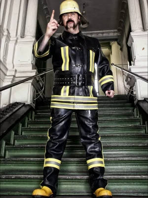 Latex Fire Fighter Uniform Latex Fire Fighter Uniform