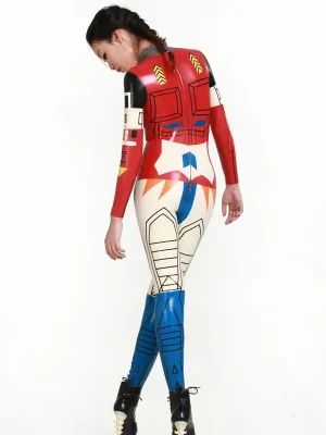 Latex Flesh and Blood Catsuit