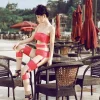 Latex Footed Panythose Leggings