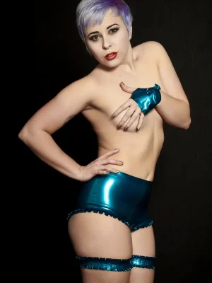 Latex Frilly Booty Latex Frilly Booty