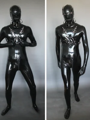 Latex Full Enclose Gimperator Catsuit