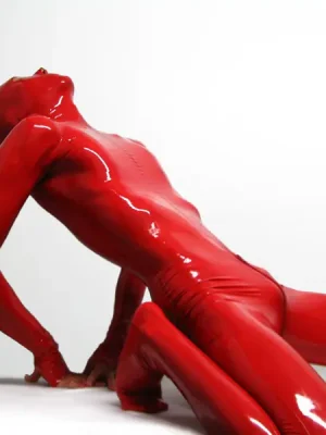 Latex Full Enclose Gimperator Catsuit
