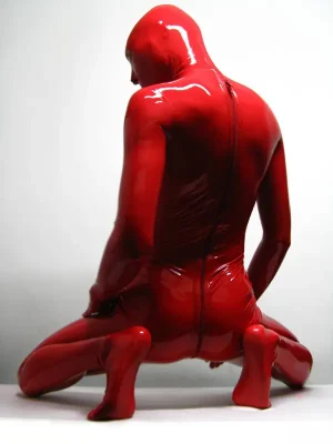Latex Full Enclose Gimperator Catsuit