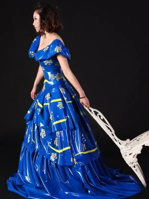 Latex Gala Gawow! Dress