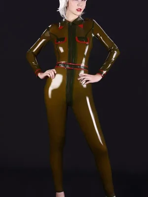Latex General Mistress Catsuit