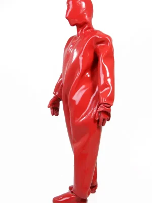 Latex HEAVY Rubber Full Enclosure Catsuit