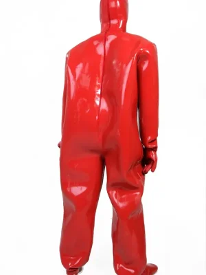 Latex HEAVY Rubber Full Enclosure Catsuit