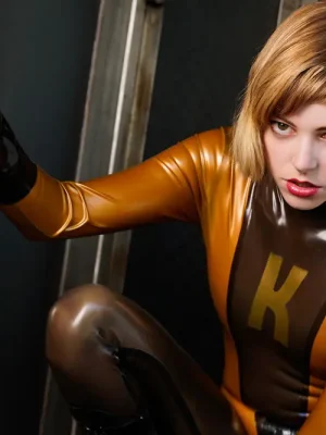 Latex K is Kinky Catsuit