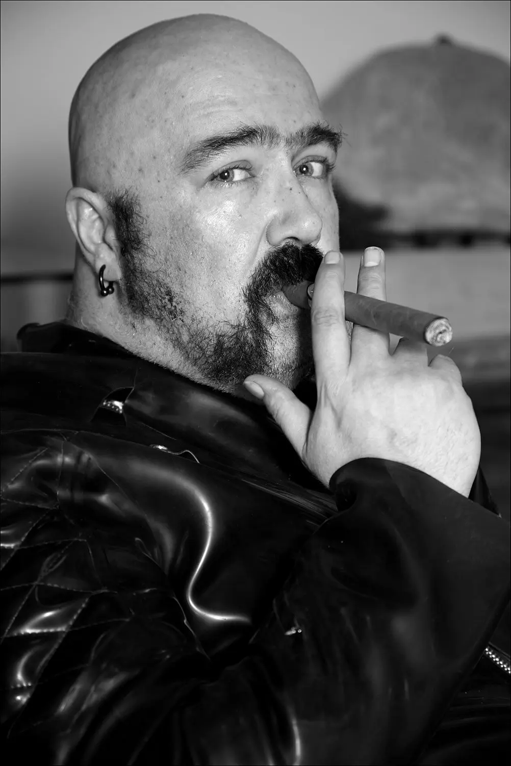 Latex Langlitz style Jacket Latex Langlitz style Jacket