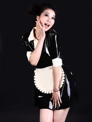 Latex Maid For You Dress