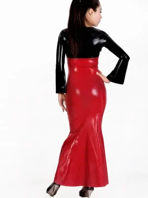 Latex Man- Eater Dress