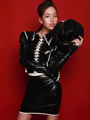 Latex Marlena Top Latex Marlena Top