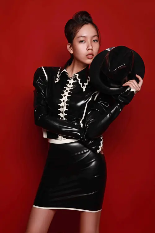 Latex Marlena Top Latex Marlena Top