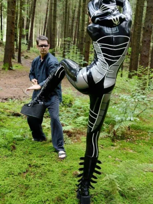 Latex Mass Effect Kasumi Costume Catsuit