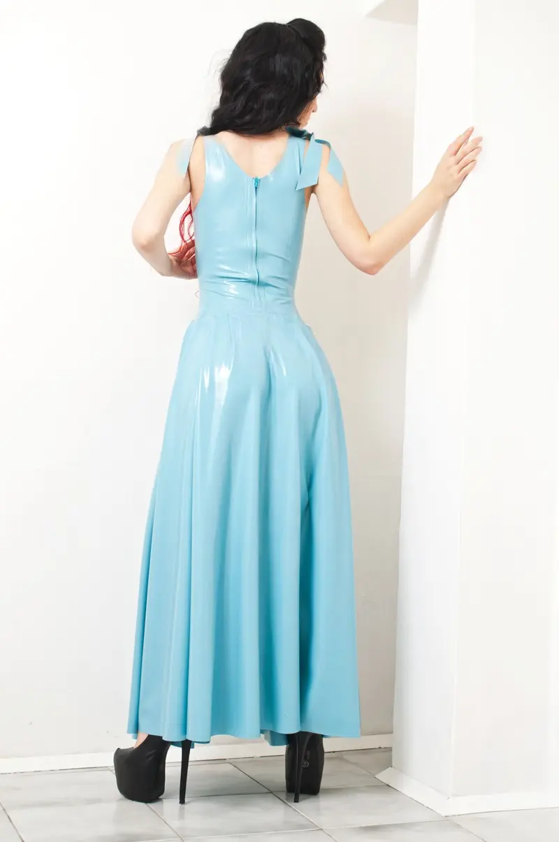 Latex Maxi-Saxy Maxi Prom Dress Latex Maxi-Saxy Maxi Prom Dress