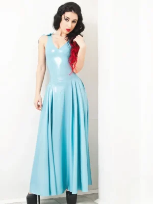 Latex Maxi-Saxy Maxi Prom Dress Latex Maxi-Saxy Maxi Prom Dress