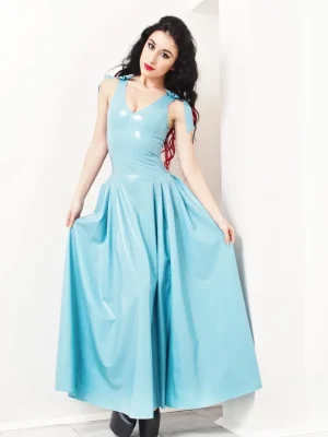 Latex Maxi-Saxy Maxi Prom Dress Latex Maxi-Saxy Maxi Prom Dress