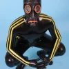 Latex Mens 0.8mm Buckled Up Gimp Suit Catsuit Latex Mens 0.8mm Buckled Up Gimp Suit Catsuit