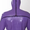 Latex Mens 3-Striped Catsuit With Gloves & Feet Latex Mens 3-Striped Catsuit With Gloves & Feet