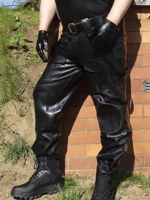 Latex Mens Air Force Flight Pants